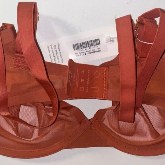 NWT CUUP BRA 32F IN CLAY - Picture 5 of 7